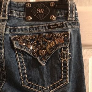 Miss Me jeans size 28. Very little wear.